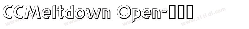 CCMeltdown Open字体转换